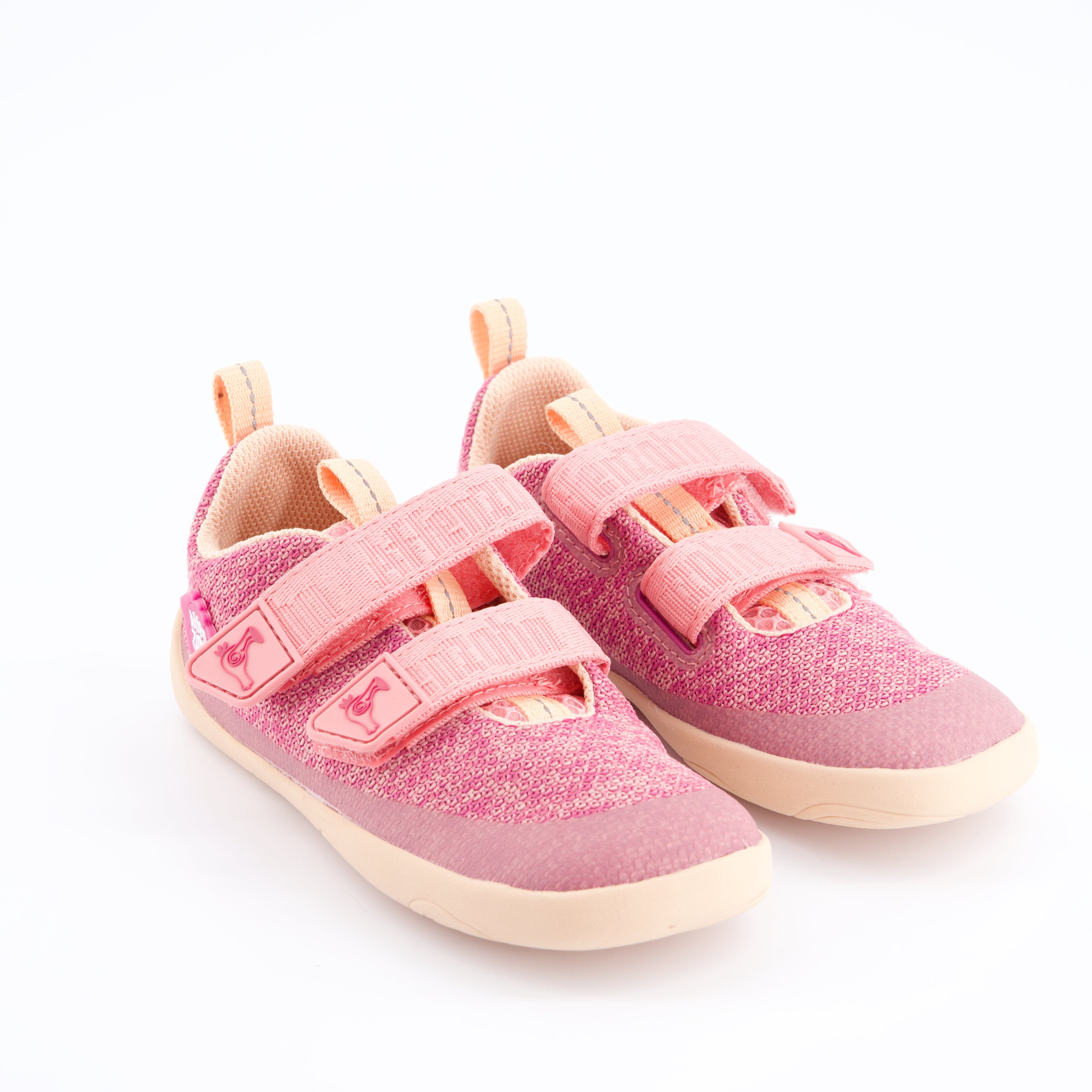 Affenzahn Mädchenschuhe - Halbschuh, Halbschuh Sneaker Knit Happy Flamingo