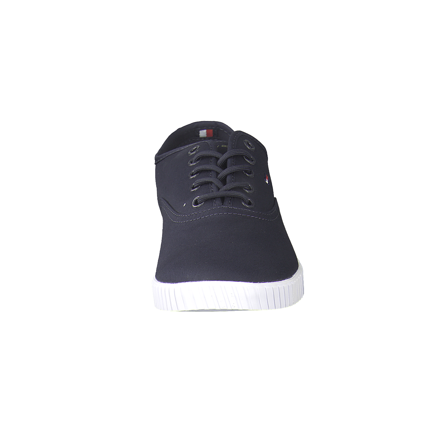 HILFIGER D - Schnürschuhe, S Canvas Lace up Sneaker