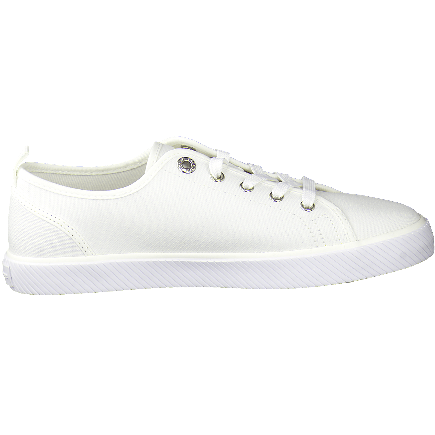 HILFIGER D - Schnürschuhe, S Vulc Canvas Sneaker