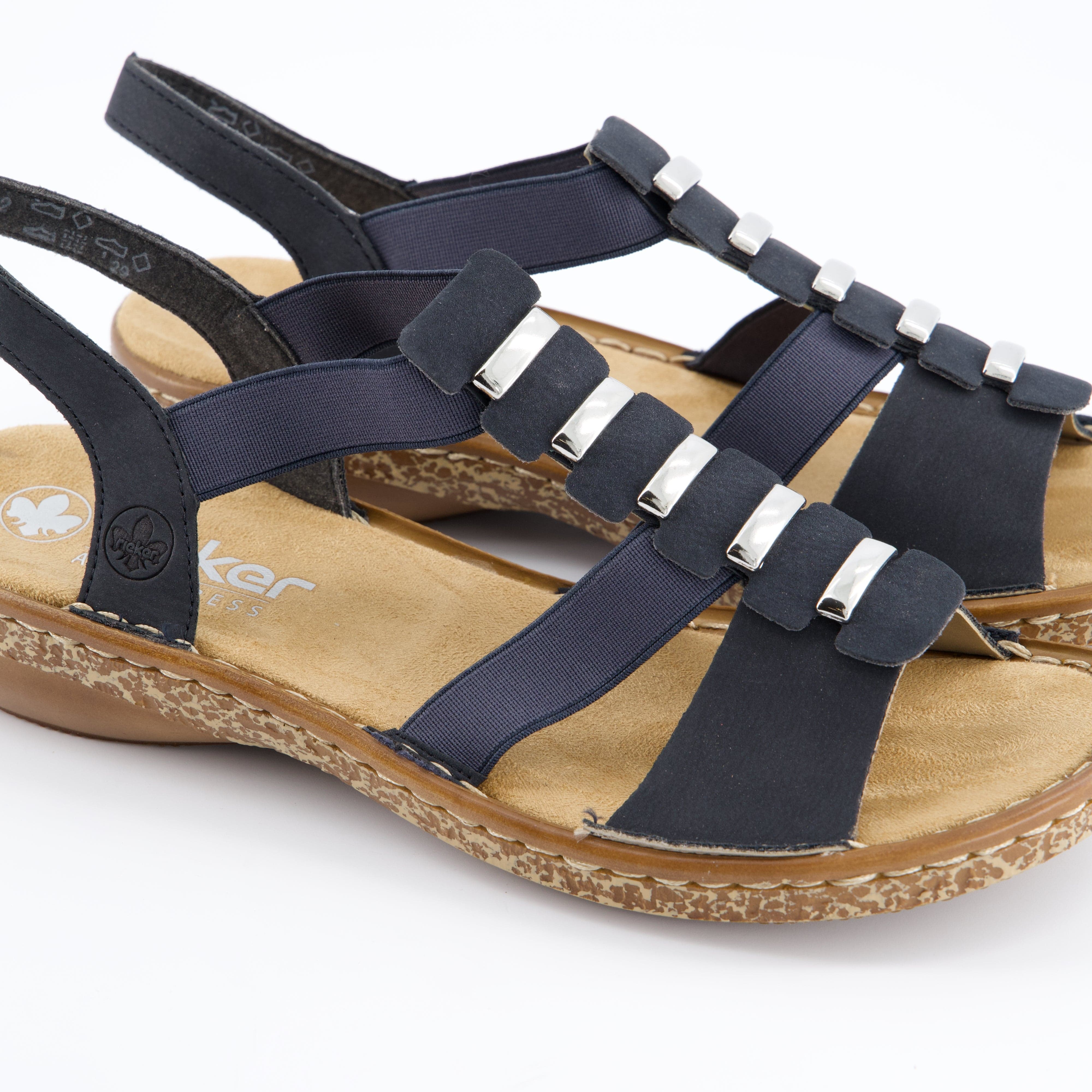 RIEKER Damenschuhe - Sandalen, Sandalen