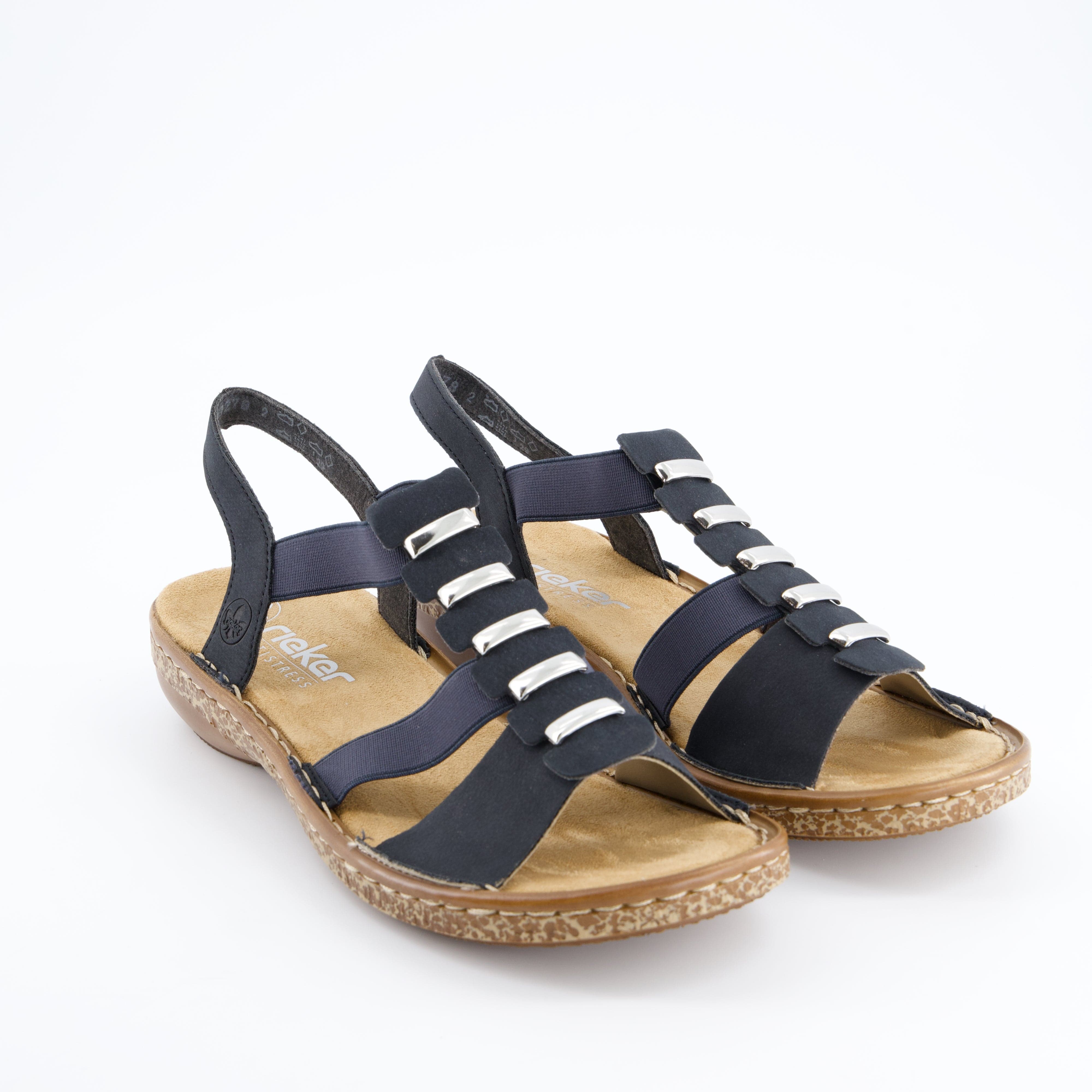 RIEKER Damenschuhe - Sandalen, Sandalen