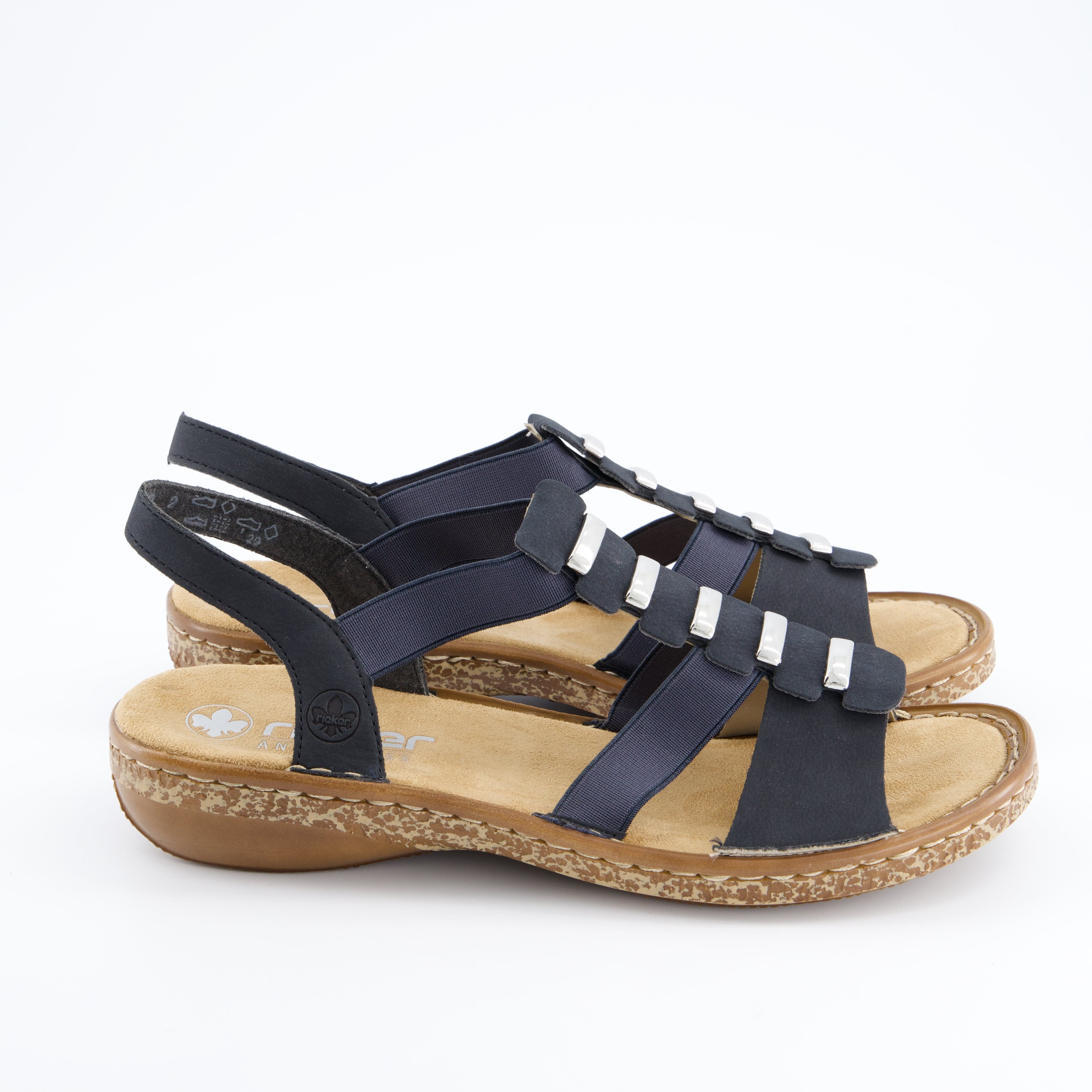 RIEKER Damenschuhe - Sandalen, Sandalen